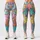 Colorful Retro Alphabet Motifs for Playful Everyday Style and Weekend Outings for Women Leggings - 3