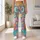 Colorful Retro Alphabet Motifs for Playful Everyday Style and Weekend Outings for Women Leggings - 12