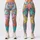 Colorful Retro Alphabet Motifs for Playful Everyday Style and Weekend Outings for Women Leggings - 1