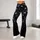 Silver Starry Night Fade for Casual Everyday Outings and Relaxed Weekend Wear Style Leggings - 10