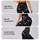 Silver Starry Night Fade for Casual Everyday Outings and Relaxed Weekend Wear Style Leggings - 2