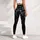 Silver Starry Night Fade for Casual Everyday Outings and Relaxed Weekend Wear Style Leggings - 4