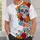 Colorful Sugar Skull and Marigolds for Day of the Dead Celebrations and Festive Wear All-over Print Unisex T-shirt - 5