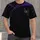 Purple Spider Web and Silver Spider for Halloween Parties and Gothic Fall Style All-over Print Unisex T-shirt - 4