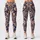 Navy Lace Florals and Paisley for Relaxed Weekend Strolls and Cozy Autumn Outings Leggings - 3