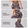 Navy Lace Florals and Paisley for Relaxed Weekend Strolls and Cozy Autumn Outings Leggings - 2