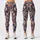 Navy Lace Florals and Paisley for Relaxed Weekend Strolls and Cozy Autumn Outings Leggings - 1