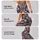 Navy Lace Florals and Paisley for Relaxed Weekend Strolls and Cozy Autumn Outings Leggings - 2