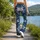 Ivory Wildflower Garden for Relaxed Everyday Style and Elegant Weekend Outings Leggings - 12