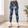 Ivory Wildflower Garden for Relaxed Everyday Style and Elegant Weekend Outings Leggings - 4