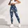 Ivory Wildflower Garden for Relaxed Everyday Style and Elegant Weekend Outings Leggings - 5