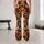 Gingerbread Cookies, Stars And Holly For Cozy Holiday Gatherings And Winter Lounging Leggings - 10