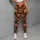 Gingerbread Cookies, Stars And Holly For Cozy Holiday Gatherings And Winter Lounging Leggings - 4