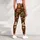Gingerbread Cookies, Stars And Holly For Cozy Holiday Gatherings And Winter Lounging Leggings - 5