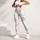 Friendly Ghosts and Golden Crescents for Playful Autumn Outings and Halloween Gatherings Leggings - 4