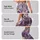 Purple Lavender Floral Paisley for Relaxed Everyday Style and Weekend Wear Leggings - 2