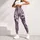 Purple Lavender Floral Paisley for Relaxed Everyday Style and Weekend Wear Leggings - 4
