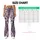 Purple Lavender Floral Paisley for Relaxed Everyday Style and Weekend Wear Leggings - 7