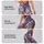 Purple Lavender Floral Paisley for Relaxed Everyday Style and Weekend Wear Leggings - 8