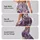 Purple Lavender Floral Paisley for Relaxed Everyday Style and Weekend Wear Leggings - 2