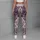 Purple Lavender Floral Paisley for Relaxed Everyday Style and Weekend Wear Leggings - 5