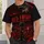 Bald Eagle and Poppy Memorial Tribute for Veterans and Military Families All-over Print Unisex T-shirt - 5