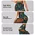 Teal Cranes And Copper Peonies For Elegant Everyday Outings And Relaxed Weekend Style Leggings - 2