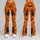 Playful Bats, Pumpkins And Candles For Spooky Season And Halloween Festivities Leggings - 9