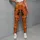 Playful Bats, Pumpkins And Candles For Spooky Season And Halloween Festivities Leggings - 4