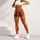 Playful Bats, Pumpkins And Candles For Spooky Season And Halloween Festivities Leggings - 6