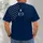 Navy Football Star and Laces for Game Day, Tailgating, and Casual Fan Wear All-over Print Unisex T-shirt - 6