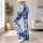 Navy Blue Floral Blooms for Coastal Getaways and Relaxed Summer Days Leggings - 12