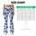 Navy Blue Floral Blooms for Coastal Getaways and Relaxed Summer Days Leggings - 7