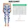 Navy Blue Floral Blooms for Coastal Getaways and Relaxed Summer Days Leggings - 3