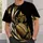 Gold Football With Sweeping Feathers For Tailgate Game Day And New Orleans Fans All-over Print Unisex T-shirt - 5