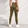 Olive And Rust Botanical Blooms For Casual Weekends And Everyday Women's Wardrobe Style Leggings - 6