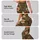 Olive And Rust Botanical Blooms For Casual Weekends And Everyday Women's Wardrobe Style Leggings - 2