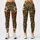 Olive And Rust Botanical Blooms For Casual Weekends And Everyday Women's Wardrobe Style Leggings - 3