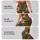 Olive And Rust Botanical Blooms For Casual Weekends And Everyday Women's Wardrobe Style Leggings - 2