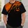 Pumpkin Spiderweb Bat Halloween Style for Fall Parties and Festive Seasonal Wear All-over Print Unisex T-shirt - 5