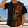 Orange Sugar Skull Butterfly Florals for Gothic Nights and Alternative Everyday Style All-over Print Unisex T-shirt - 2