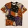 Halloween Pumpkin Ghost Bat Skeleton Patchwork for Spooky Autumn Party Celebrations All-over Print Unisex T-shirt - 1