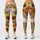 Pumpkin Sunflower Florals for Cozy Autumn Outings and Fresh Everyday Casual Style Leggings - 3