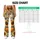 Pumpkin Sunflower Florals for Cozy Autumn Outings and Fresh Everyday Casual Style Leggings - 7