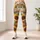 Pumpkin Sunflower Florals for Cozy Autumn Outings and Fresh Everyday Casual Style Leggings - 4
