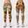 Pumpkin Sunflower Florals for Cozy Autumn Outings and Fresh Everyday Casual Style Leggings - 1