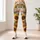 Pumpkin Sunflower Florals for Cozy Autumn Outings and Fresh Everyday Casual Style Leggings - 6