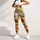 Pumpkin Sunflower Florals for Cozy Autumn Outings and Fresh Everyday Casual Style Leggings - 5