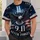 Twin Towers Memorial Eagle and Flag Tribute for September 11 Remembrance Patriotic All-over Print Unisex T-shirt - 5