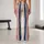Colorful Vertical Stripes for Breezy Beach Days and Relaxed Summer Weekend Outings Leggings - 10
